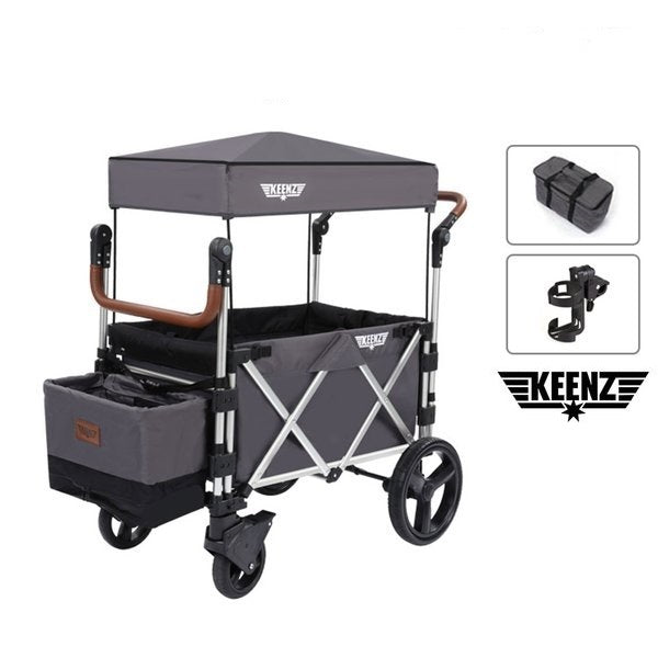 Keenz 7S Stroller Wagon With 14.4 inch Big Wheels