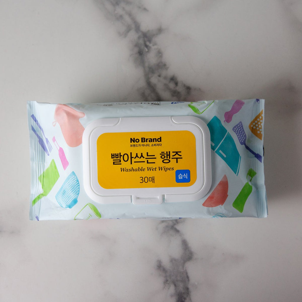 Branded wet shop wipes